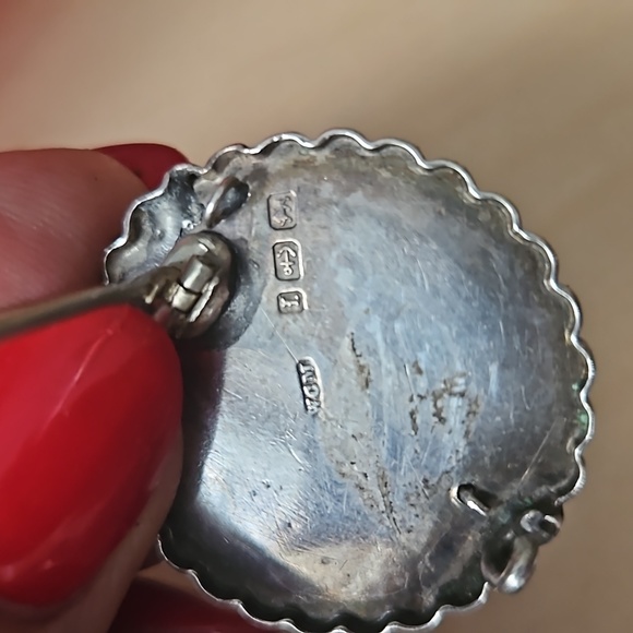 Antique Silver and Gold Brooch - Picture 5 of 9